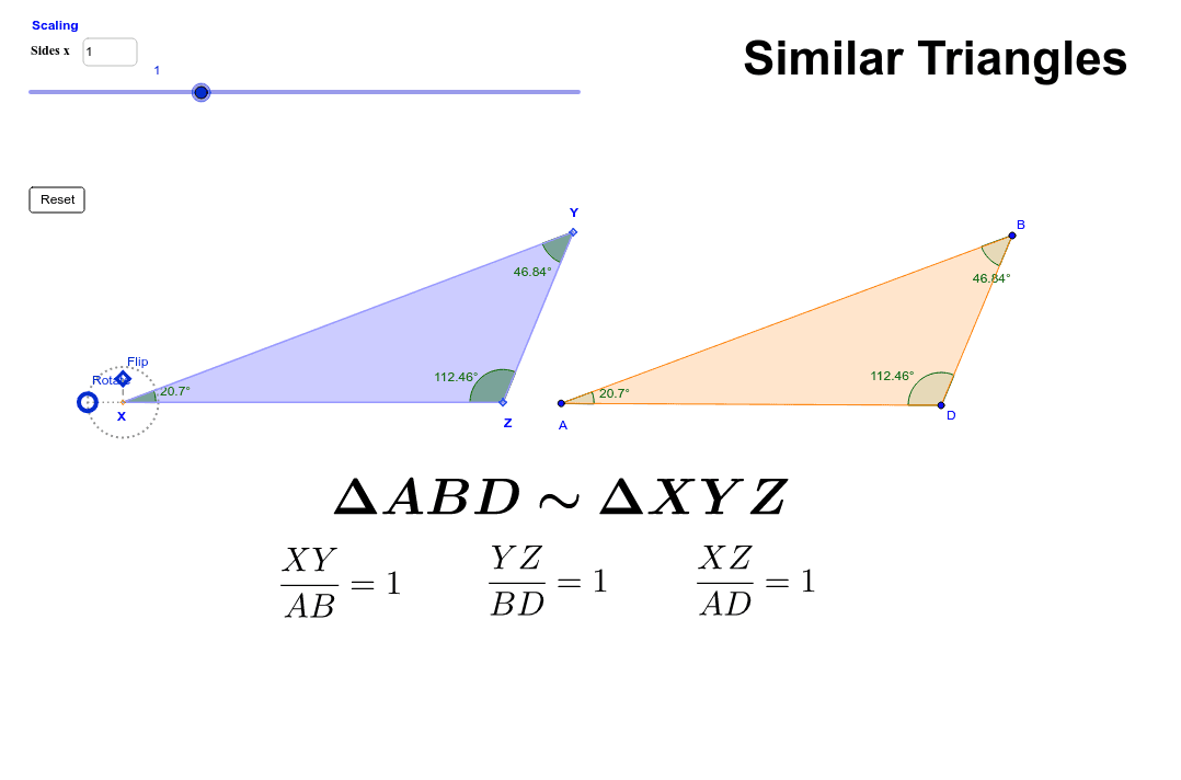 GeoGebra Applet
