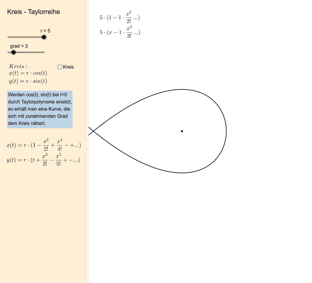 GeoGebra Applet