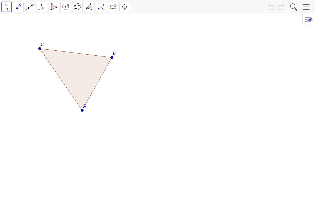 What you have just constructed is called an altitude. Construct all three altitudes of the triangles below.