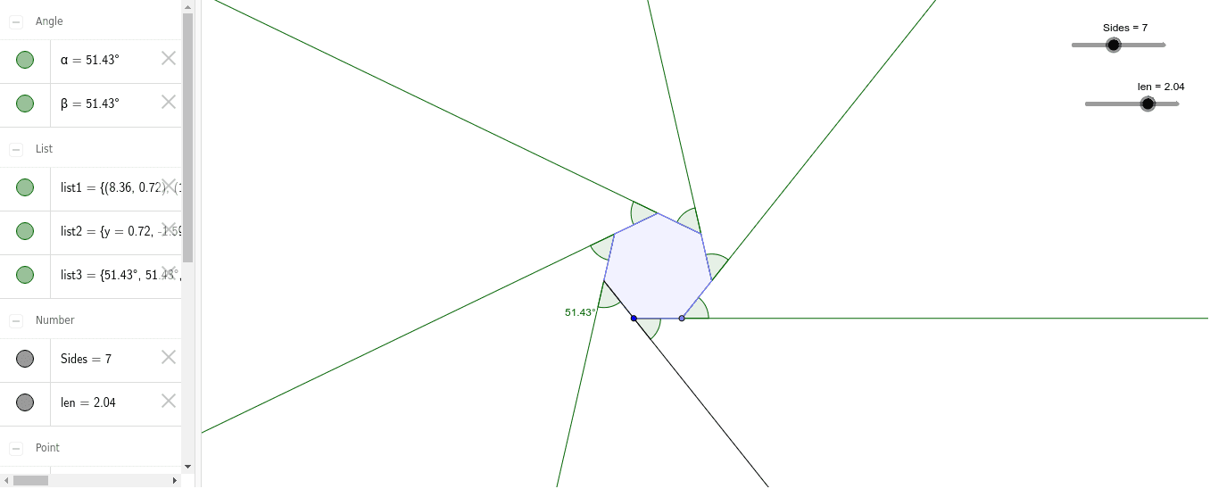 GeoGebra Applet