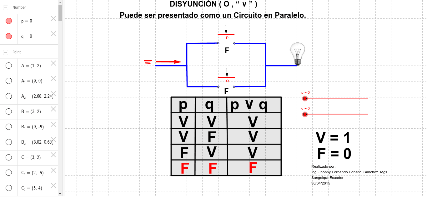 GeoGebra Applet