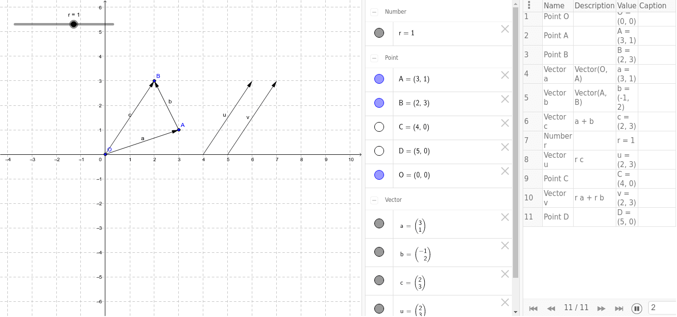 GeoGebra Applet