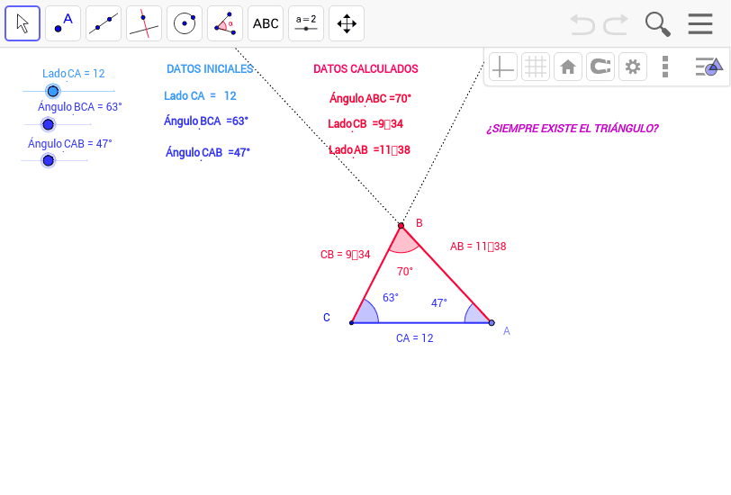 GeoGebra Applet