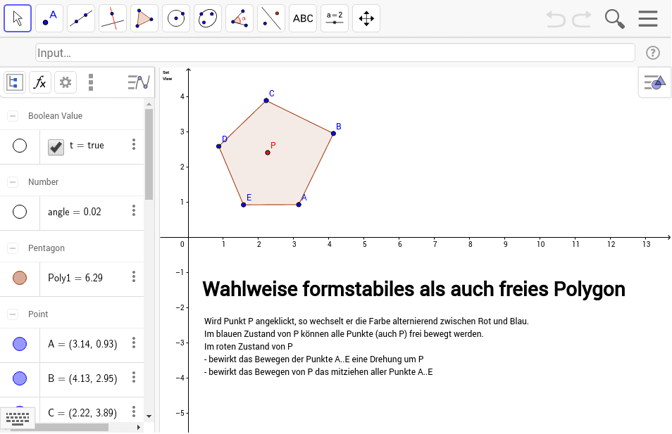 GeoGebra Applet