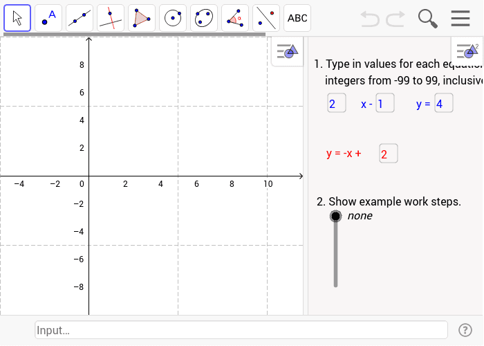GeoGebra Applet