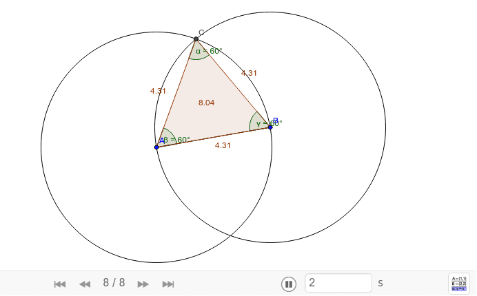 GeoGebra Applet