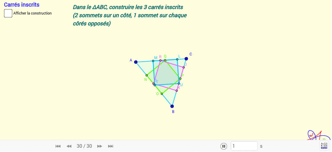 GeoGebra Applet
