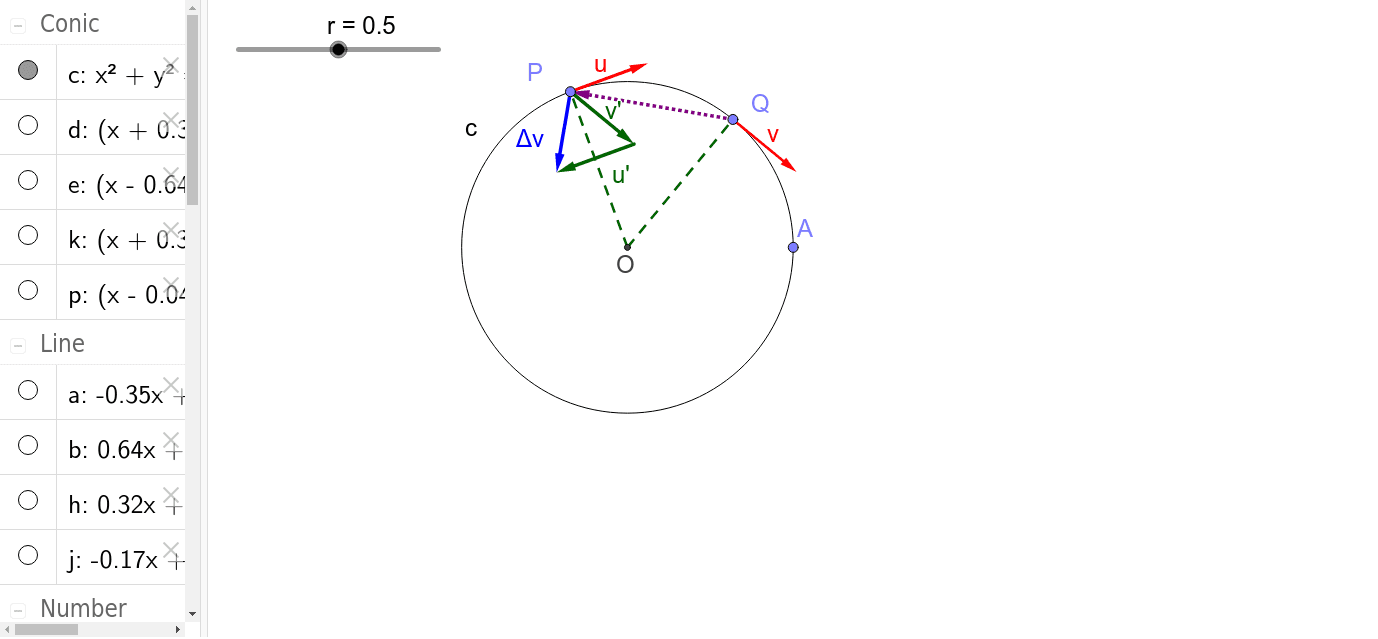 GeoGebra Applet