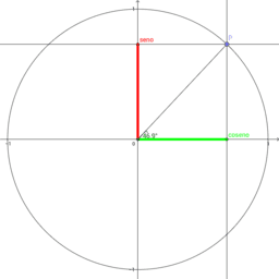 Funzioni goniometriche (significato geometrico)