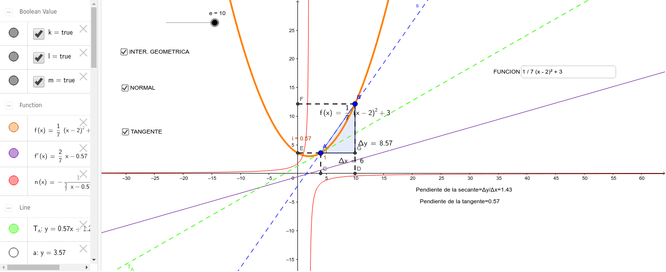 GeoGebra Applet
