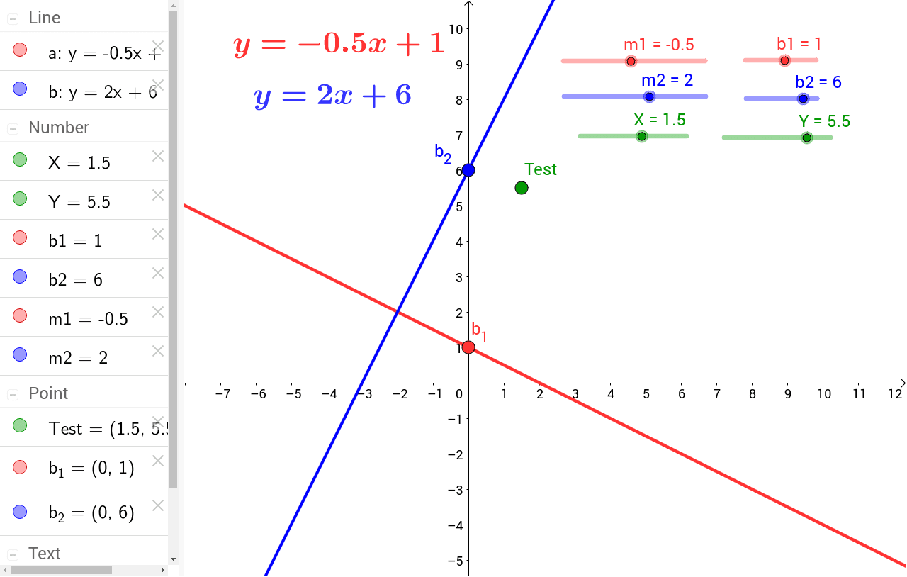 GeoGebra Applet