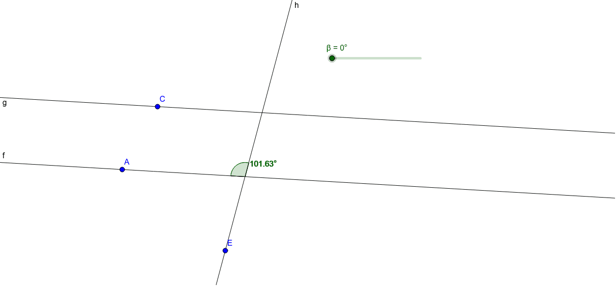 Alternate Interior Angles Geogebra