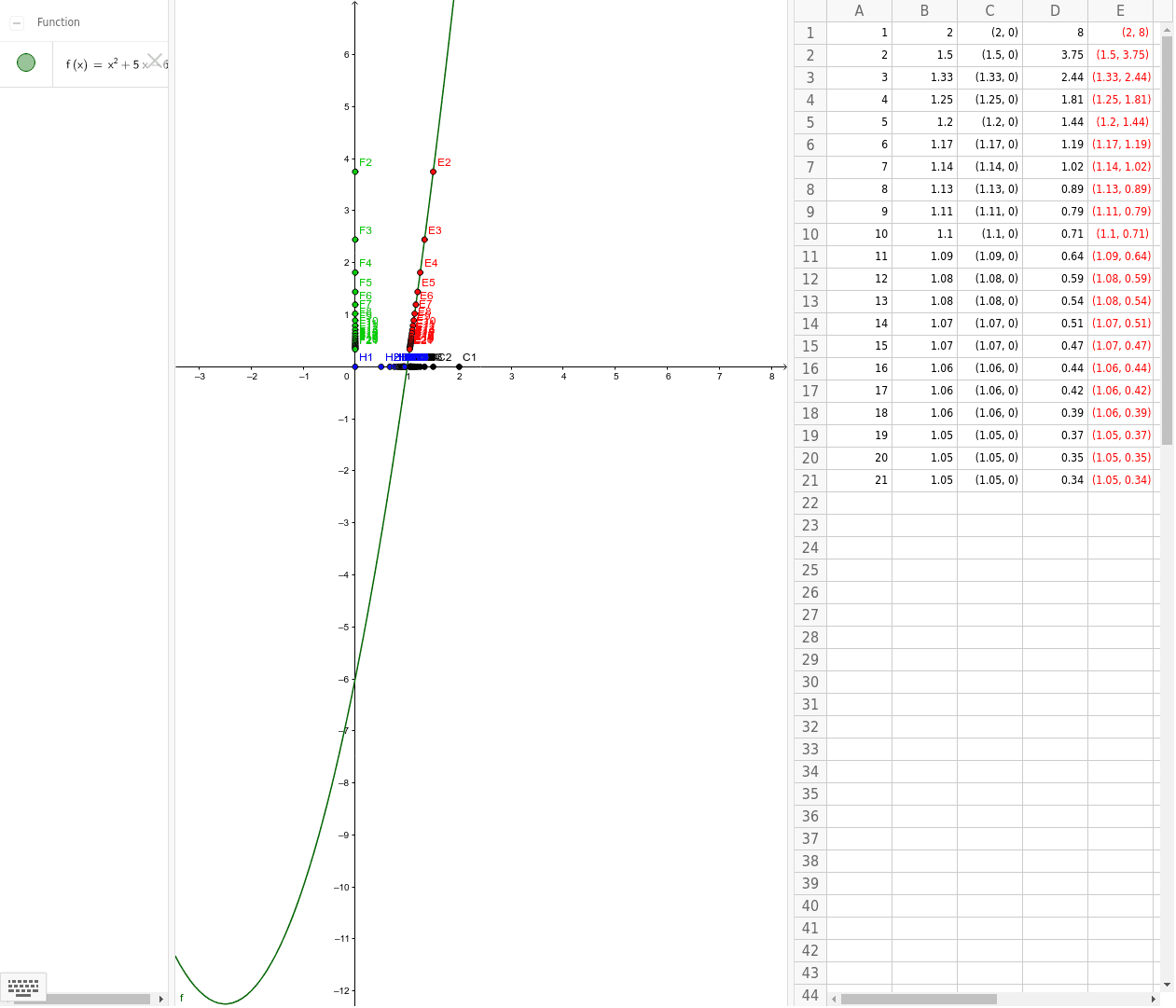GeoGebra Applet