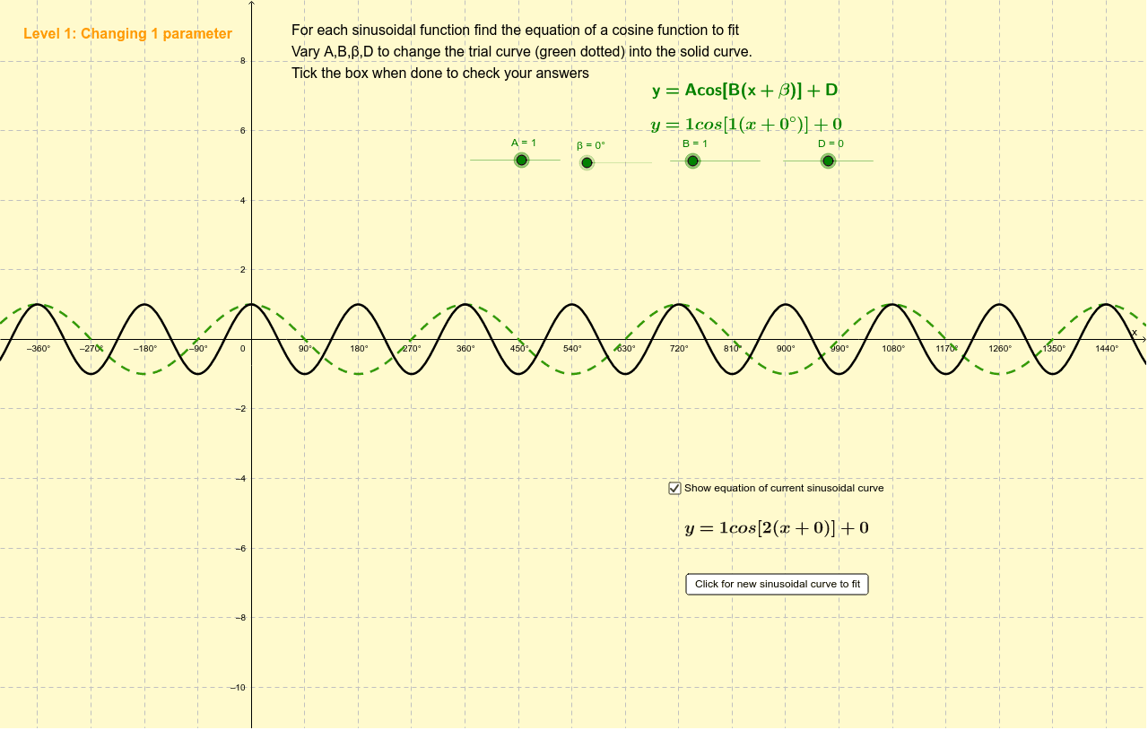 GeoGebra Applet