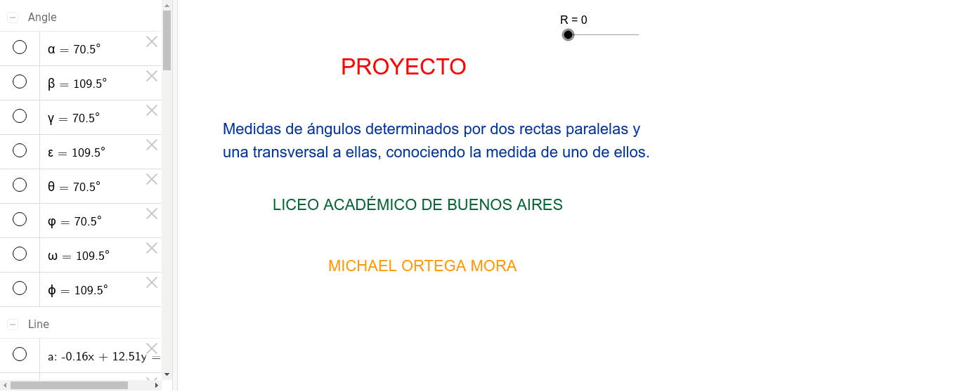 GeoGebra Applet