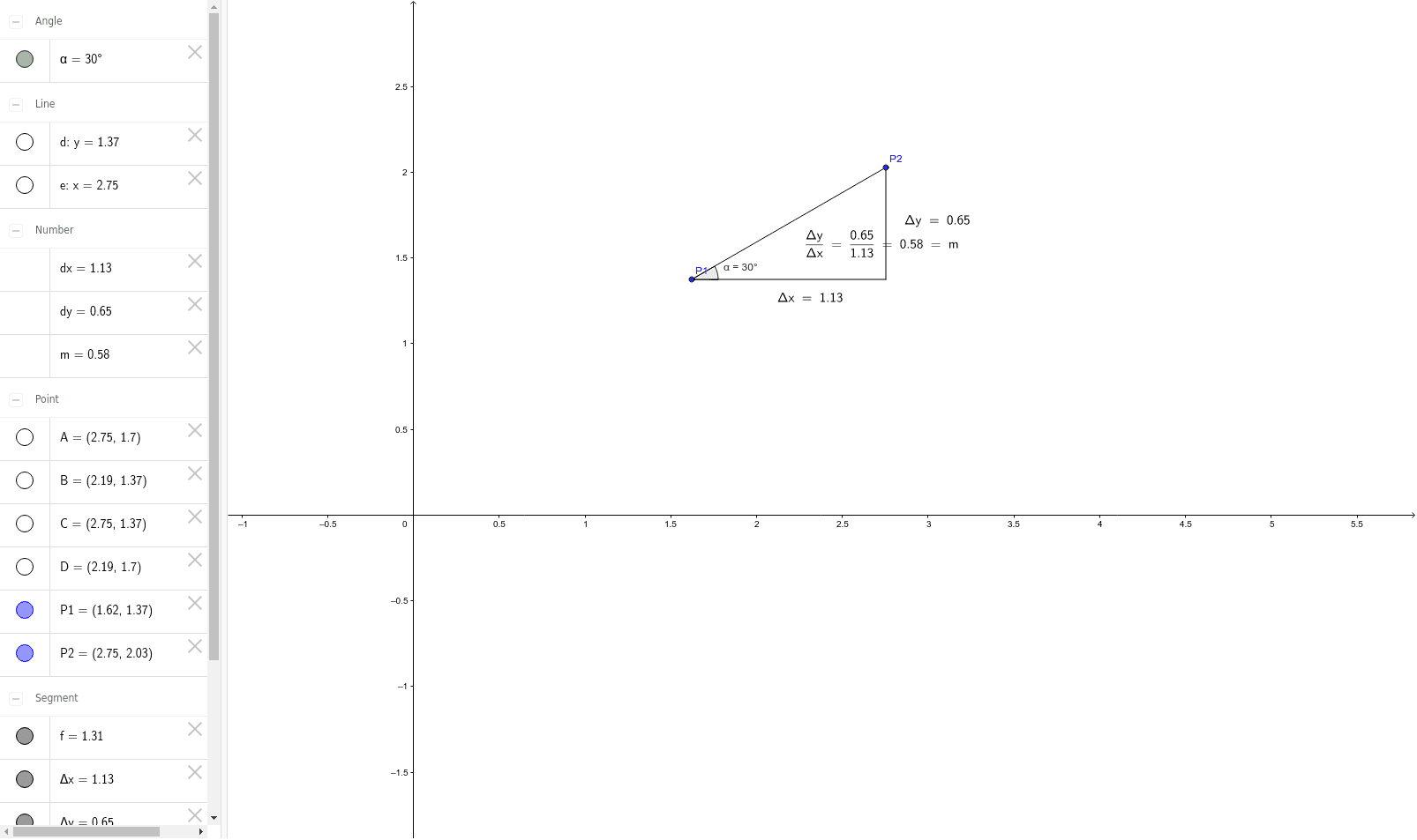 GeoGebra Applet