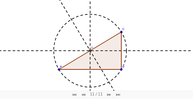 Geogebra geometría - Ejercicio 3