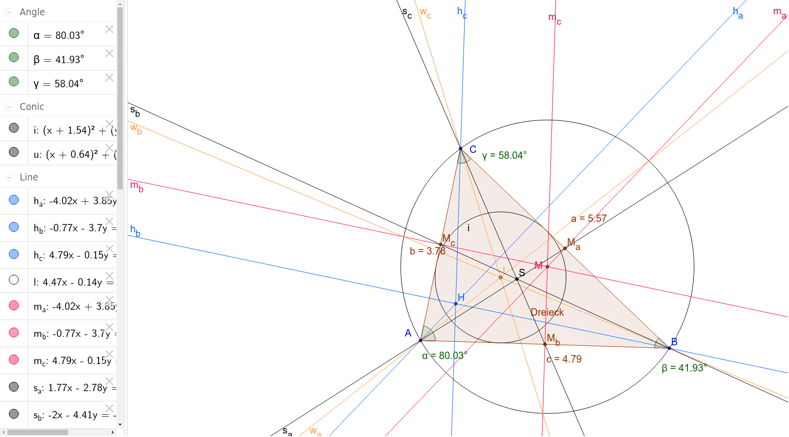 GeoGebra Applet