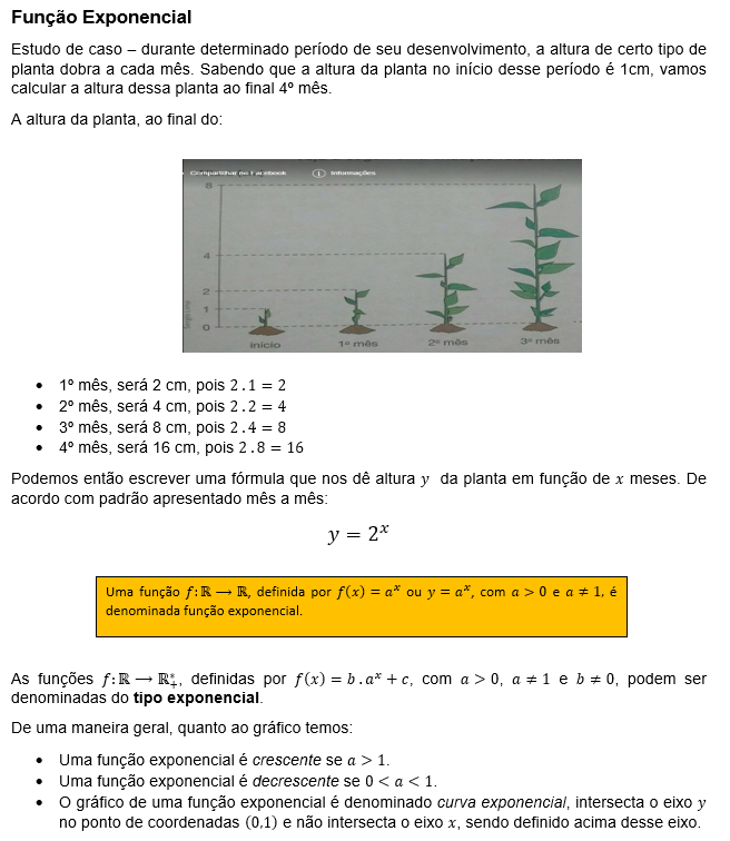 Função Exponencial