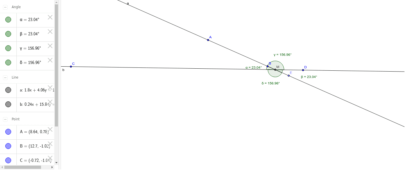GeoGebra Applet