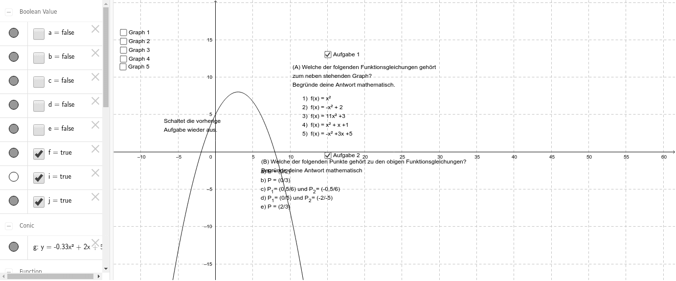 GeoGebra Applet