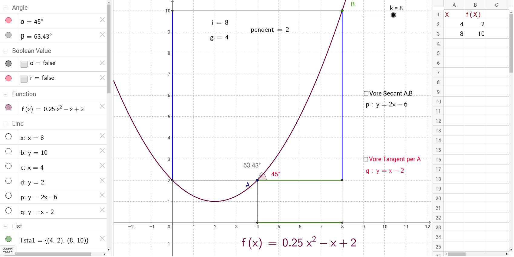 GeoGebra Applet
