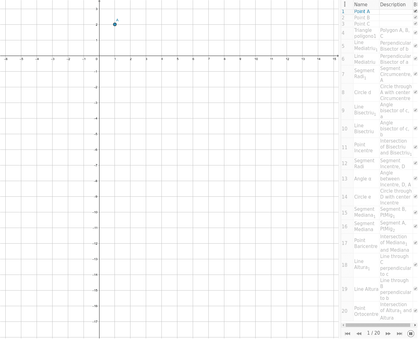 GeoGebra Applet