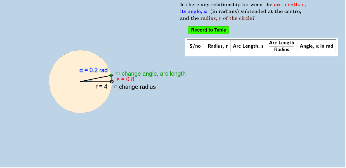 GeoGebra Applet