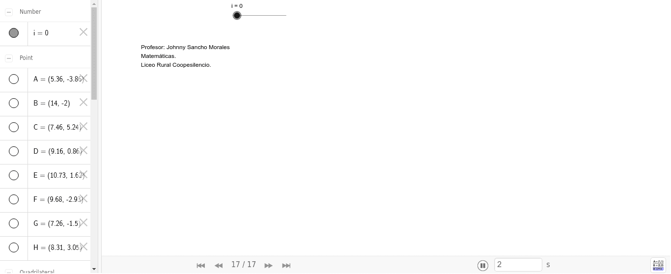GeoGebra Applet