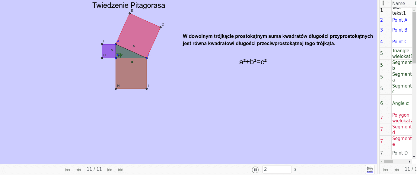 GeoGebra Applet