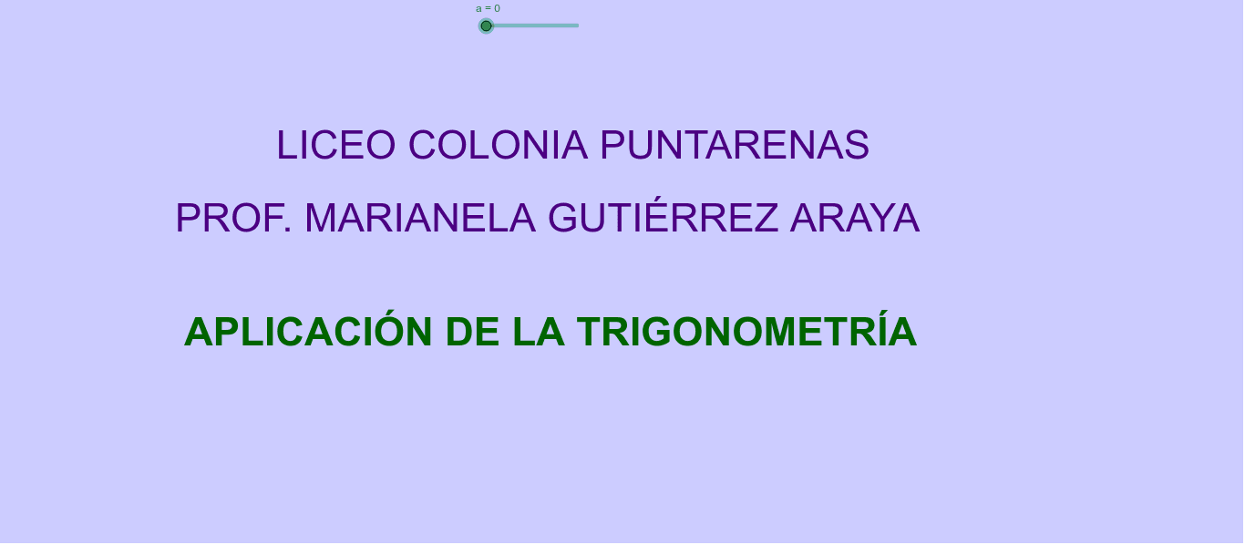 GeoGebra Applet