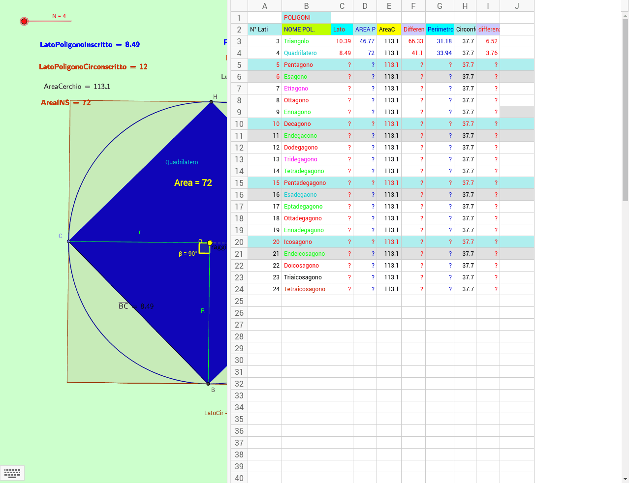 GeoGebra Applet