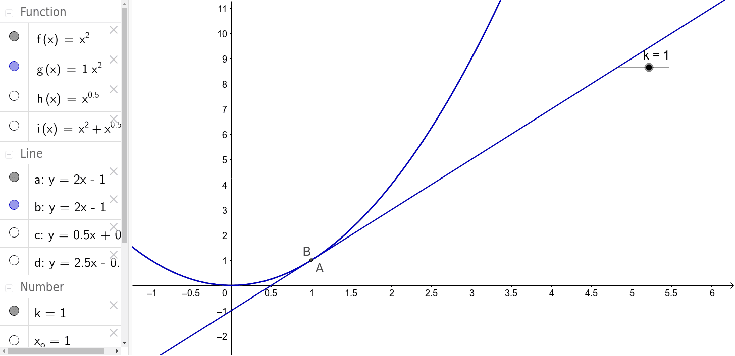 GeoGebra Applet