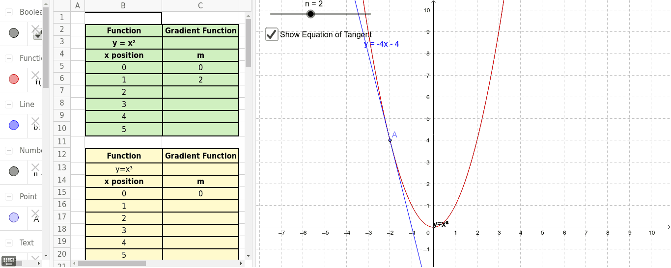 GeoGebra Applet