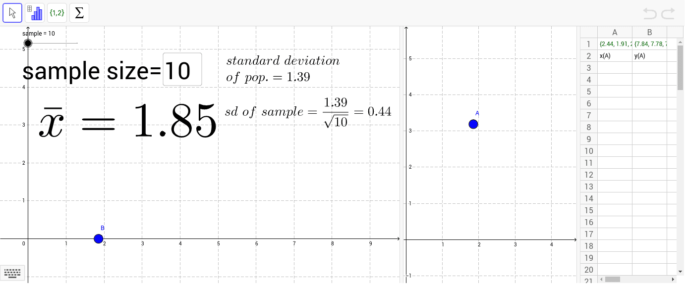 GeoGebra Applet