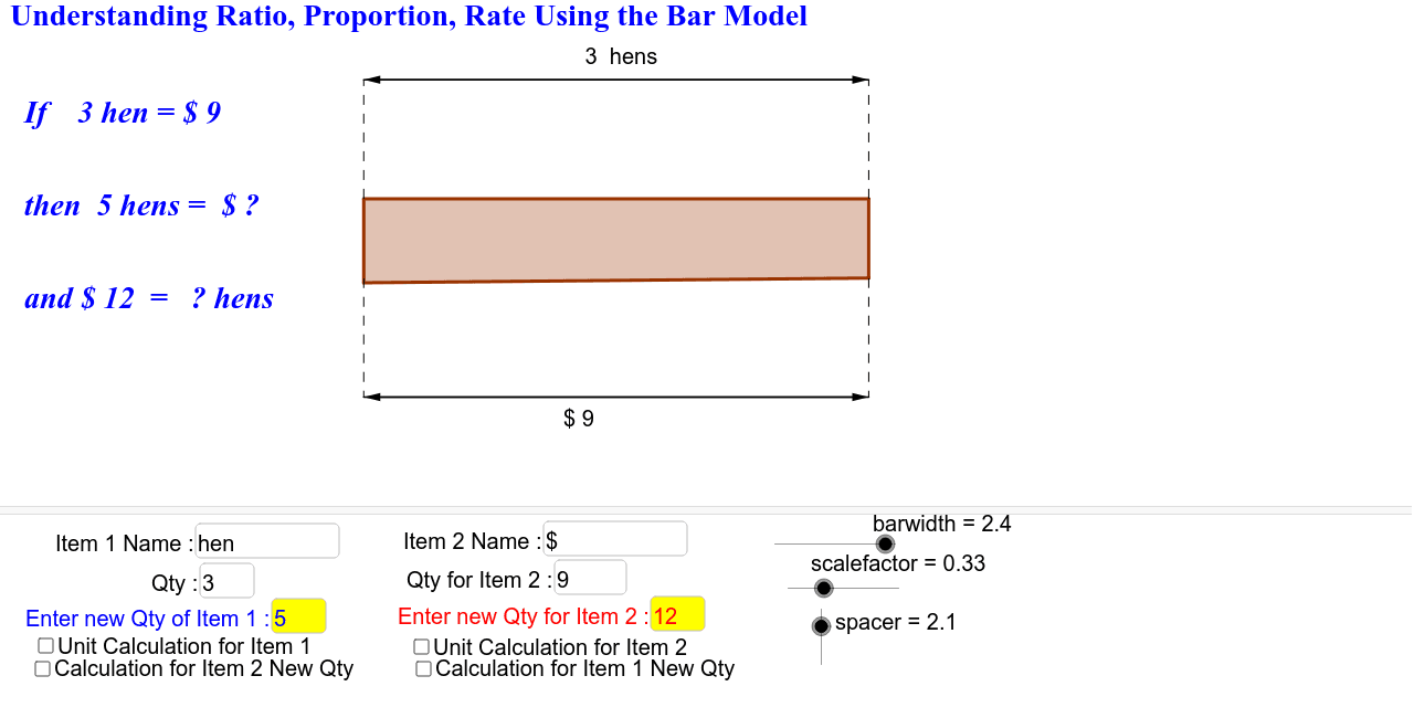 GeoGebra Applet