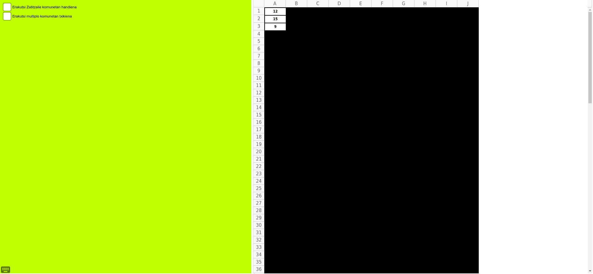 GeoGebra Applet