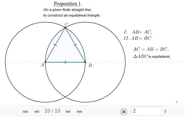 GeoGebra Applet