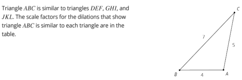 9.2: Quotients of Sides within Similar Triangles