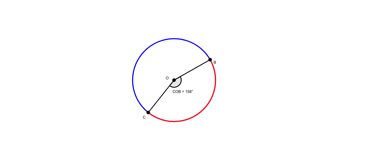 Circle GeometrySubtended Angle GeoGebra