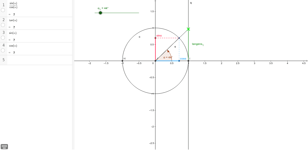GeoGebra Applet
