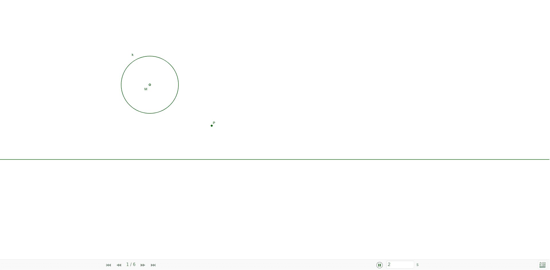 GeoGebra Applet