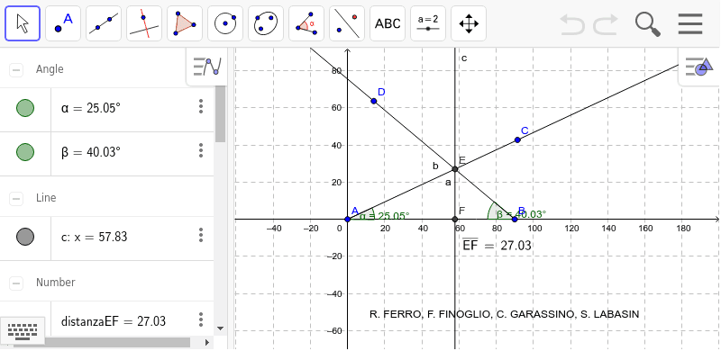 GeoGebra Applet