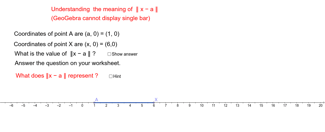 GeoGebra Applet
