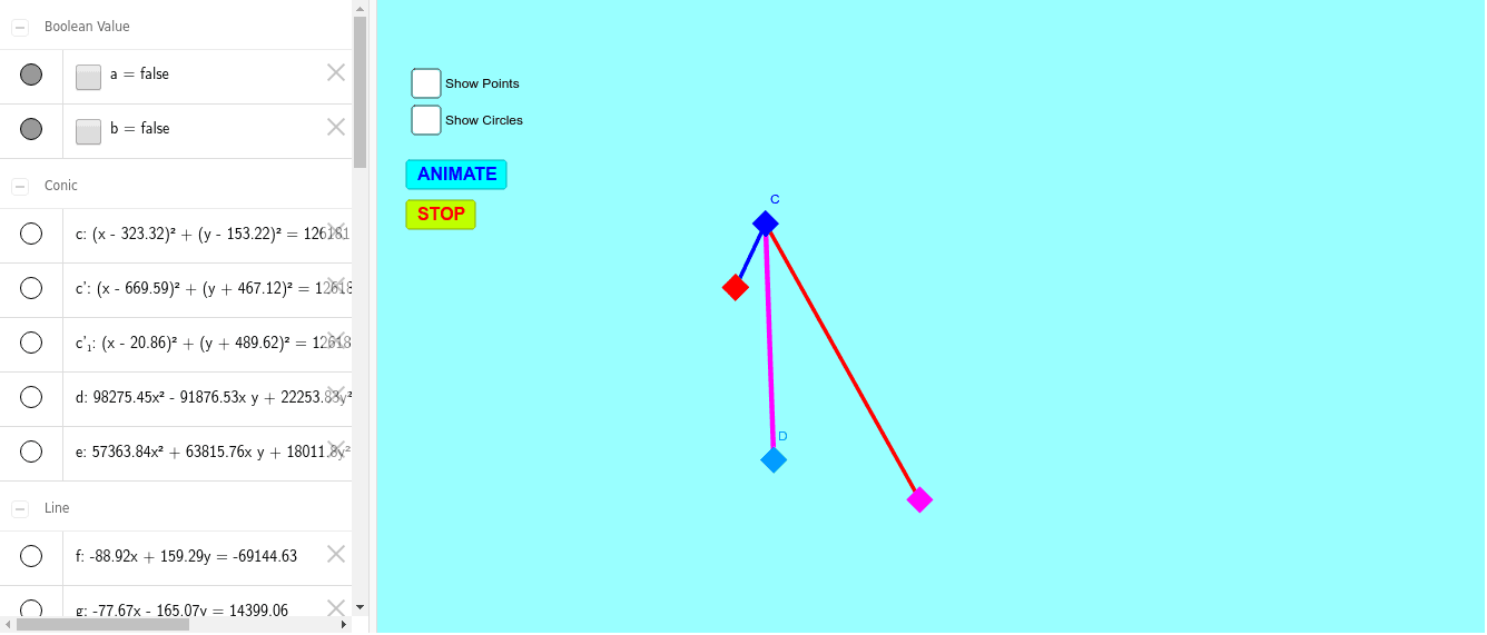 GeoGebra Applet