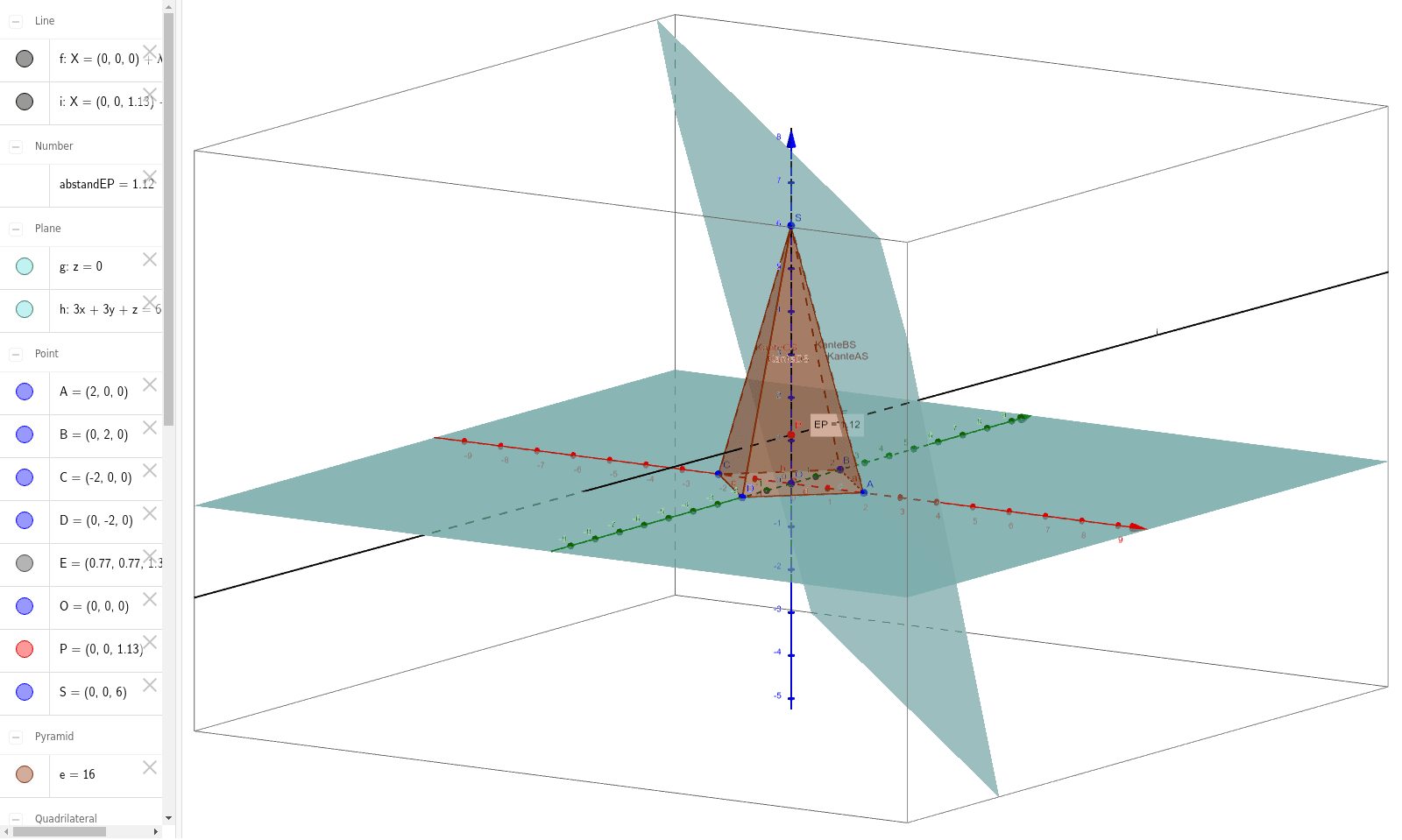 GeoGebra Applet