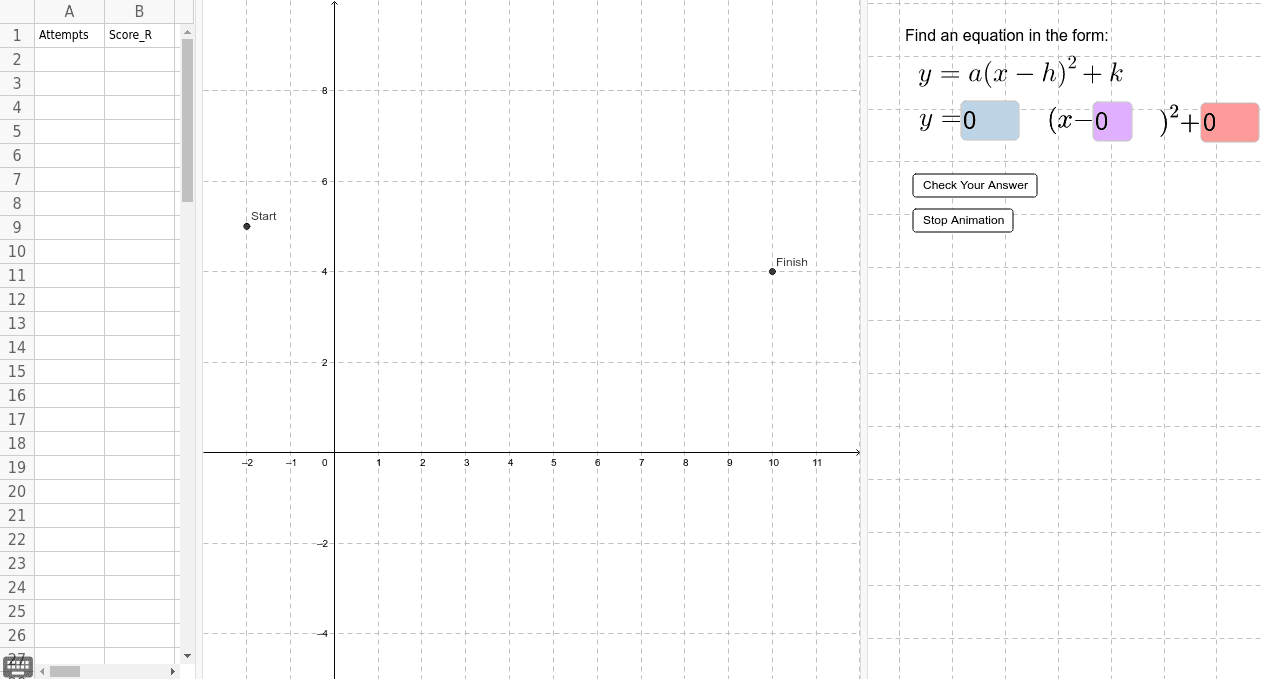 GeoGebra Applet