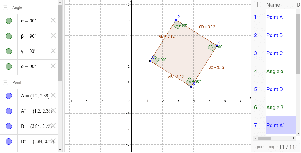 GeoGebra Applet