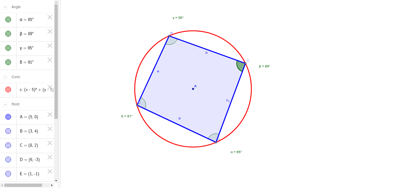 GeoGebra Applet
