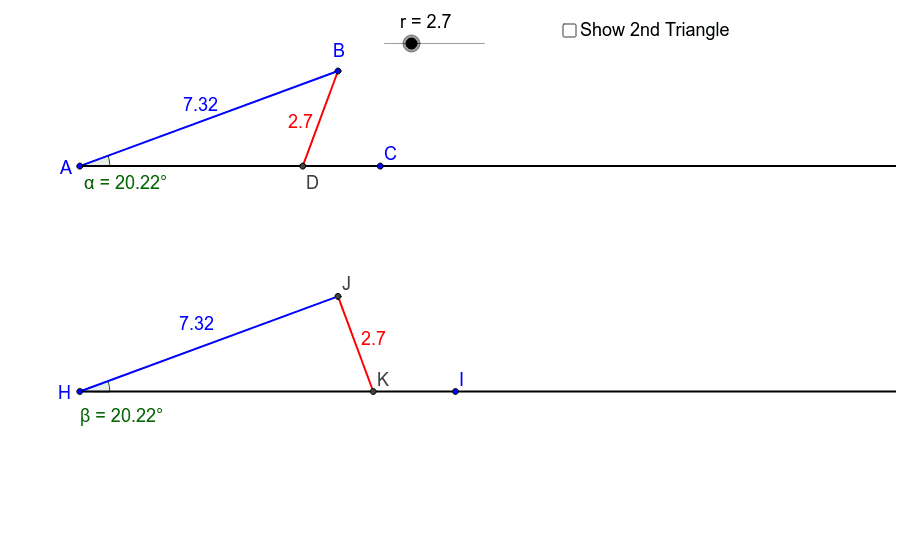 GeoGebra Applet